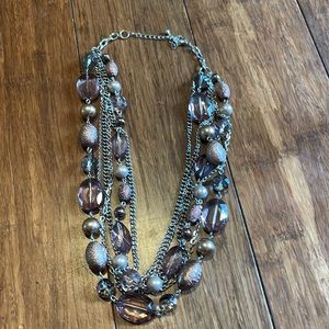 Pretty Brown Bead necklace